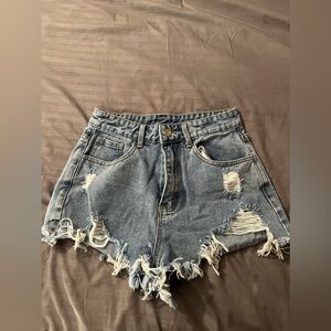 jean shorts